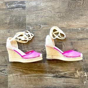 Hot pink Valentino Garavini Espadrilles